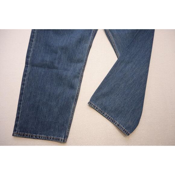 Levi's 550 Relaxed Fit Straight Blue Denim Jeans Rugged Mens Sz 50 x 30 - Picture 3 of 7